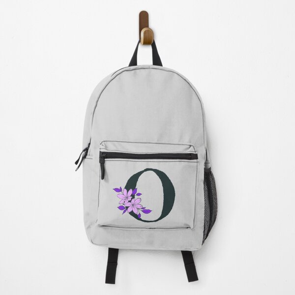 Item preview, Purple floral O monogram designed and sold by Coffee Lifestyle.