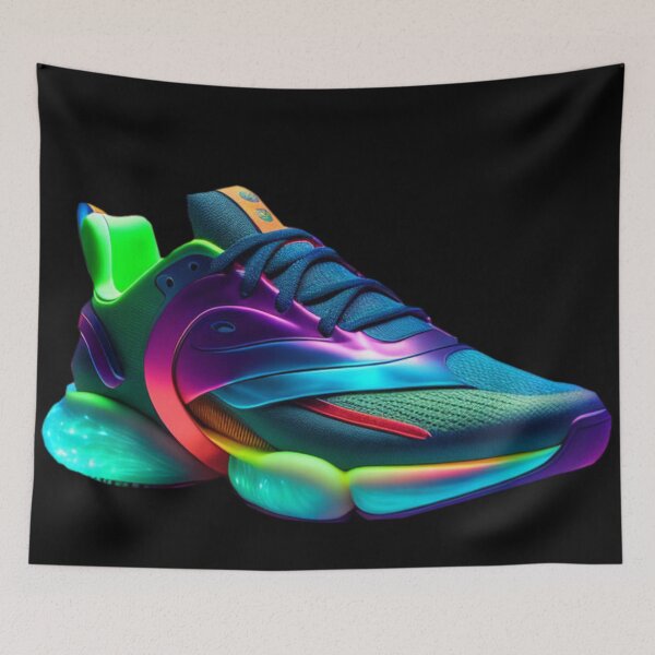 Item preview, Trainer Running Sports Shoe in Colourful Detail designed and sold by KALEIDOSCOPE UK.