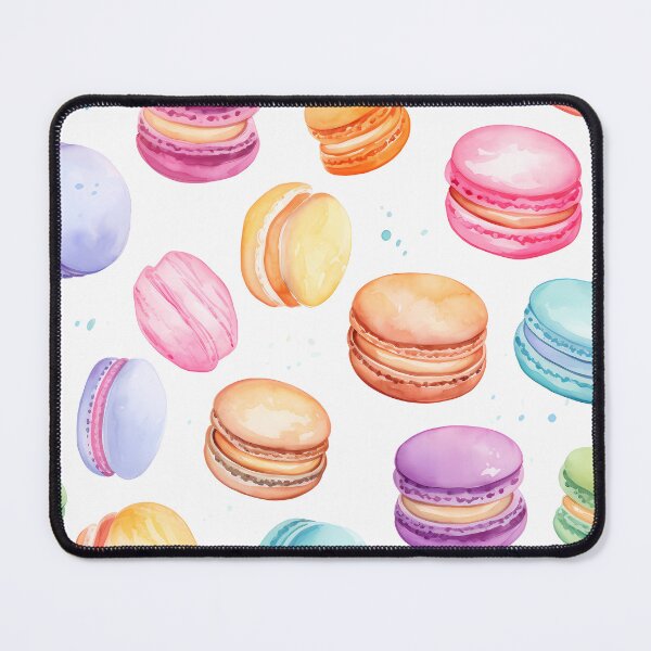Item preview, Flavors of the Rainbow: Multicolored Macaron Pattern designed and sold by SweetMagicDream.