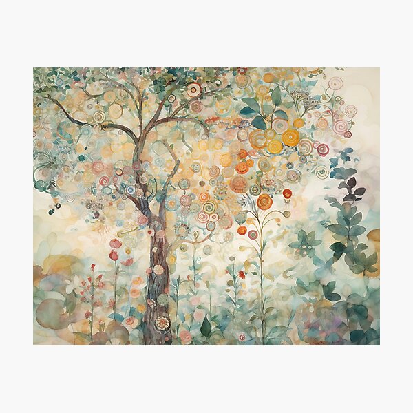 Item preview, L'arbre des couleurs designed and sold by Aigalprint.