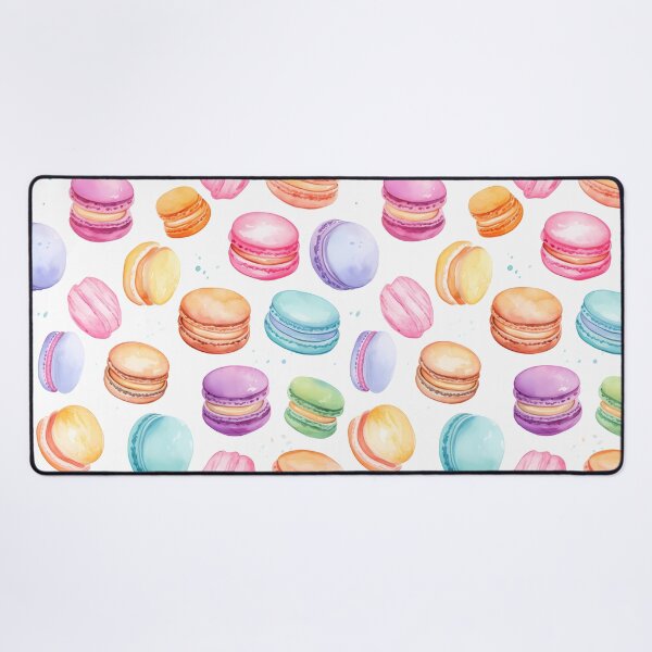 Item preview, Flavors of the Rainbow: Multicolored Macaron Pattern designed and sold by SweetMagicDream.