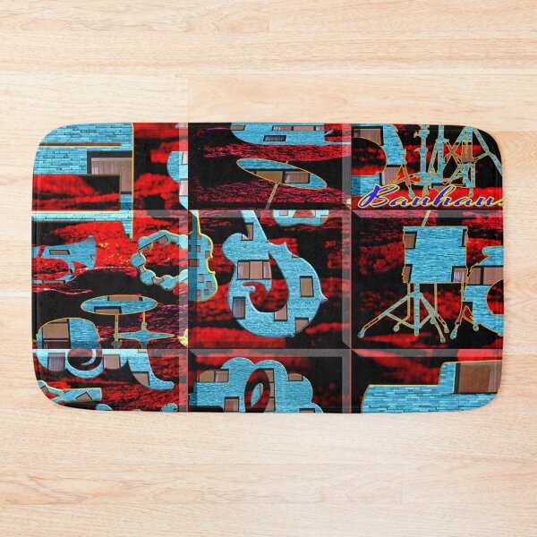 Item preview, *Intimate Blue Summer Vibes orchestral music instruments kit Painting - Bauhaus music orchestra kit architecture - Ideal gift for musicians*. designed and sold by Ralek.