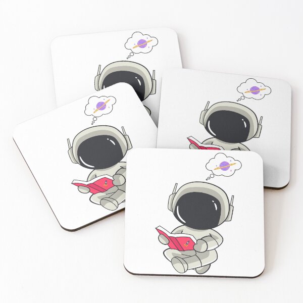 Item preview, Cosmic Explorer: Astronaut Reading Book designed and sold by ArtisticScratch.