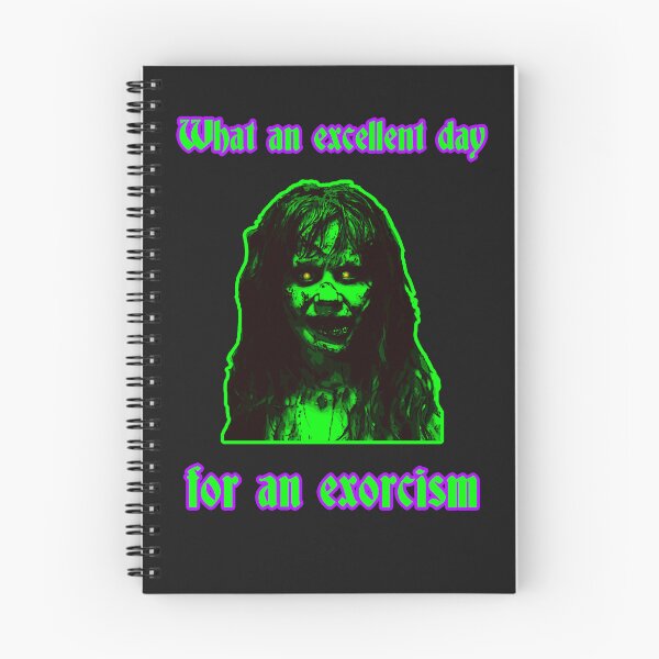 Item preview, Exorcism 70s horror movies quotes  designed and sold by MetalSatyrShop.