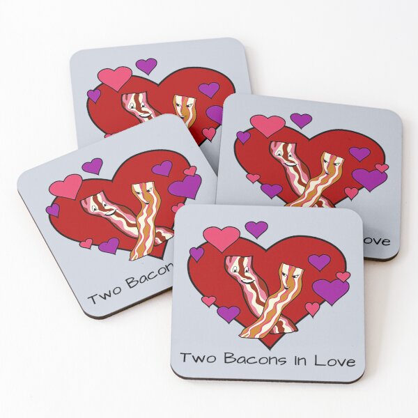 Item preview, two bacons in love designed and sold by EwingNorton.