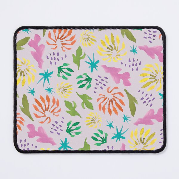 Item preview, Tropical Firewheel Tree Pattern - Lush Australian Rainforest Multicolour Pink Watercolour Design designed and sold by Jay Dee Dearness.