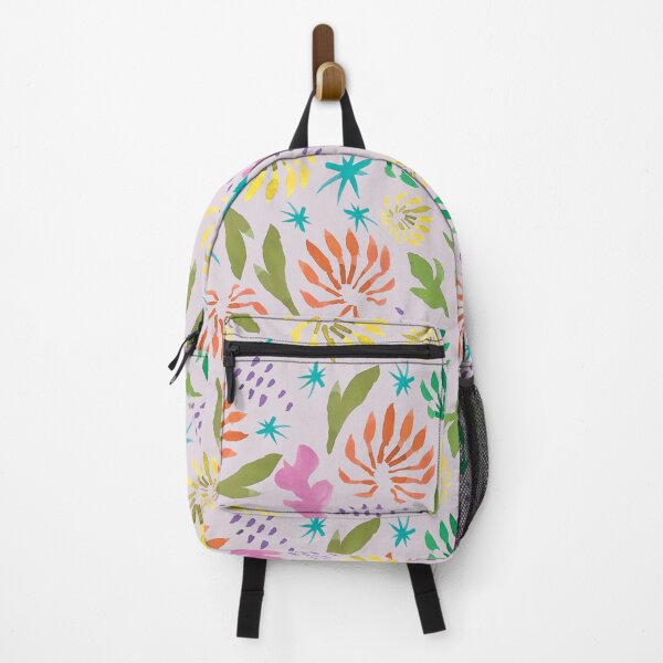 Item preview, Tropical Firewheel Tree Pattern - Lush Australian Rainforest Multicolour Pink Watercolour Design designed and sold by Jay Dee Dearness.