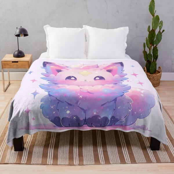 Item preview, Cute Kawaii Pastel Enchanted Wolf designed and sold by PastelMagic.