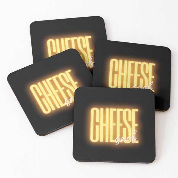 Item preview, Cheese Snob Typography designed and sold by WhitepaperStyle.