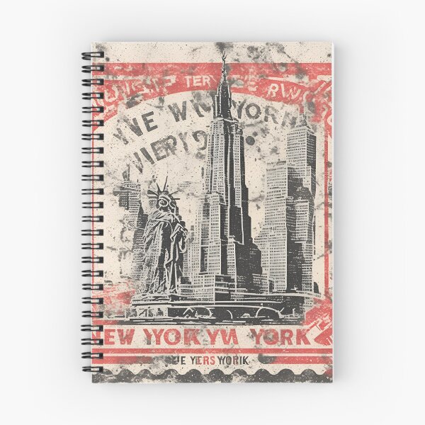 Artikelvorschau, New York City, Briefmarkenkunst entworfen und verkauft von Mingulica.