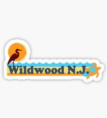 Wildwood - New Jersey. Sticker