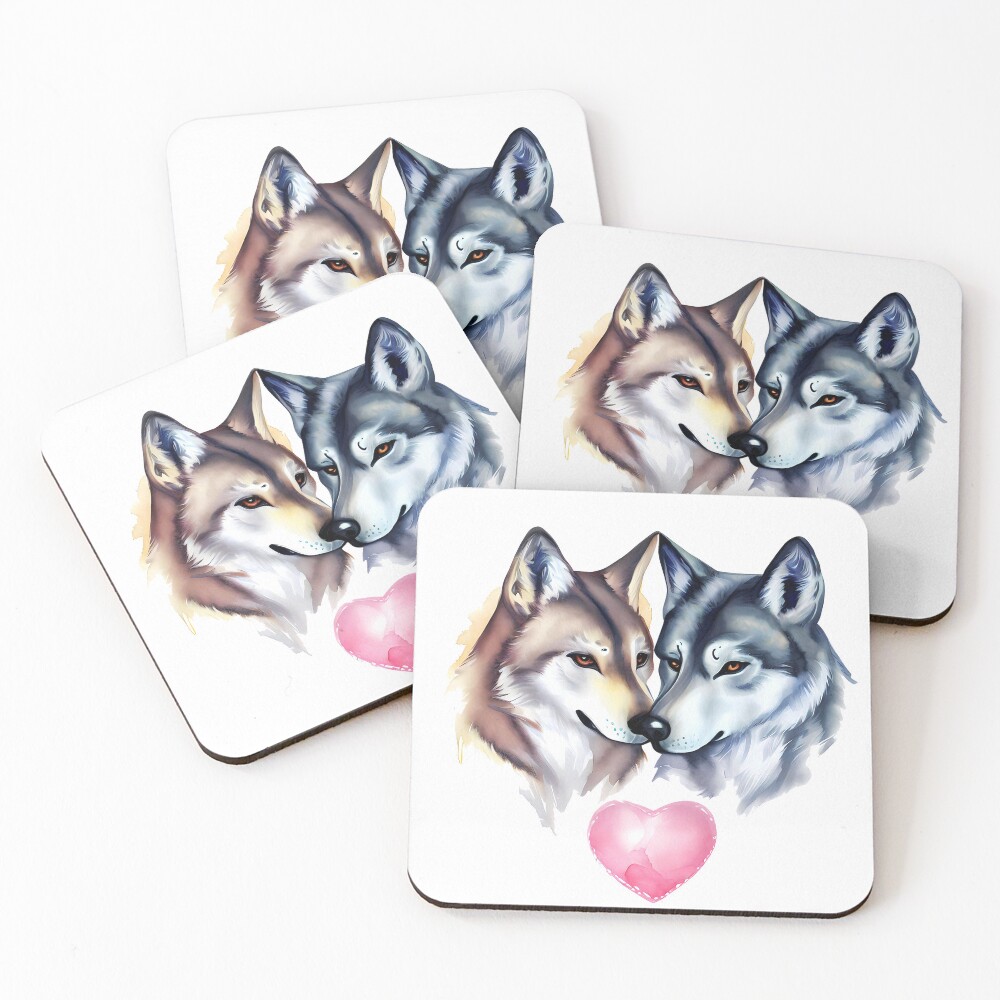 Item preview, Coasters (Set of 4) designed and sold by GiftsForCouples.