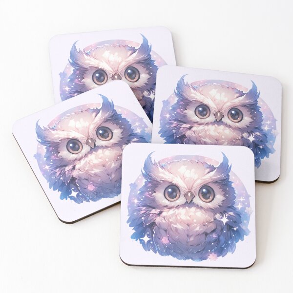 Item preview, Cute Kawaii Pastel Magical Owl designed and sold by PastelMagic.