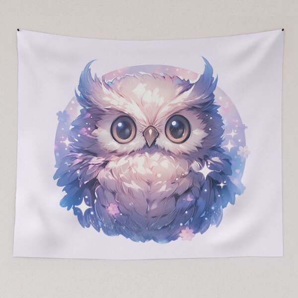 Item preview, Cute Kawaii Pastel Magical Owl designed and sold by PastelMagic.