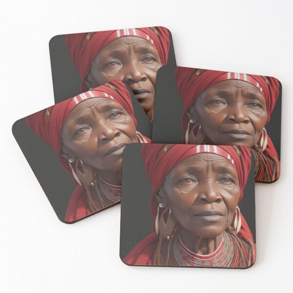 Item preview, Elder African Maasai female 4 designed and sold by Rothnaric.