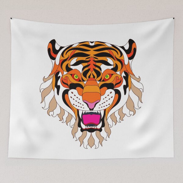 Item preview, Tigre arte vectorial designed and sold by ArtofSayankan.