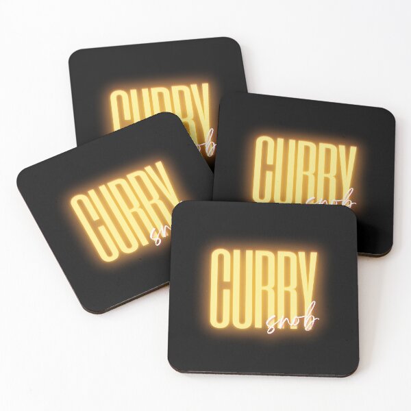 Item preview, Curry Snob Typography designed and sold by WhitepaperStyle.