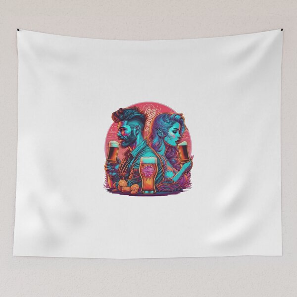 Item preview, Beer lover in night life NIGHT 3 designed and sold by SpecialForceART.