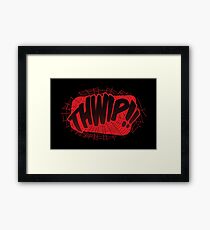 THWIP!! - Miles Framed Print