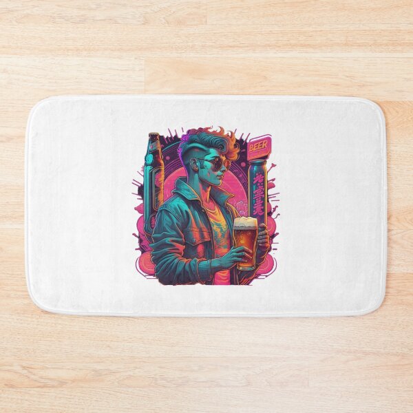 Item preview, Beer lover in night life NIGHT 4 designed and sold by SpecialForceART.
