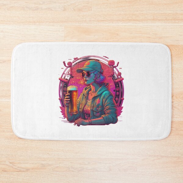 Item preview, Beer lover in night life NIGHT 5 designed and sold by SpecialForceART.