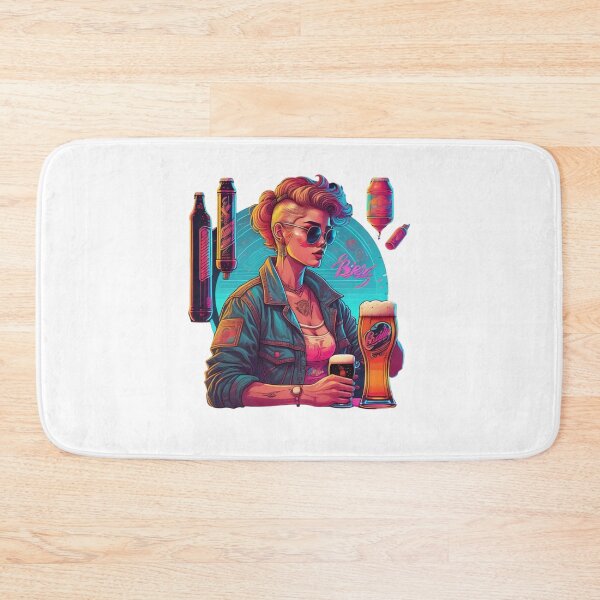 Item preview, Beer lover in night life NIGHT 6 designed and sold by SpecialForceART.