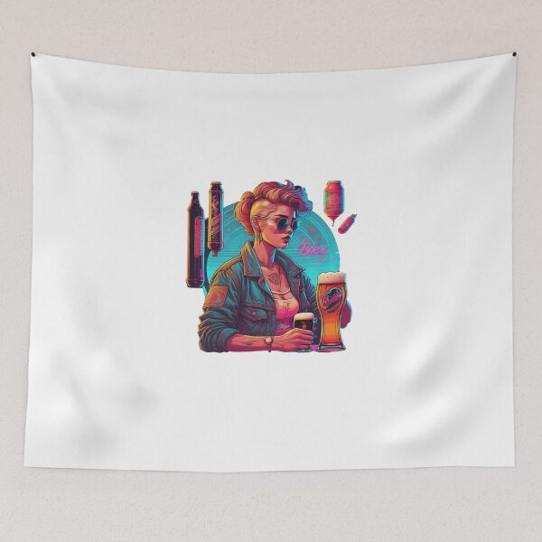 Item preview, Beer lover in night life NIGHT 6 designed and sold by SpecialForceART.