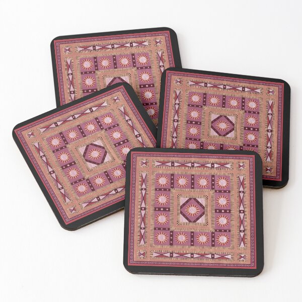 Item preview, "Stitch In Time" 1 | Inspired by Shisha Mirror Embroidery designed and sold by LiseHoltArt.