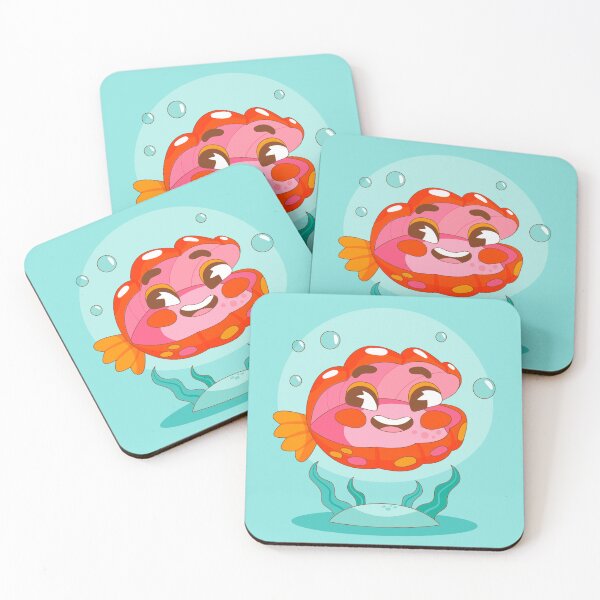 Item preview, Free Vector Hand Drawn Clam Cartoon Illustration designed and sold by hjian8219.