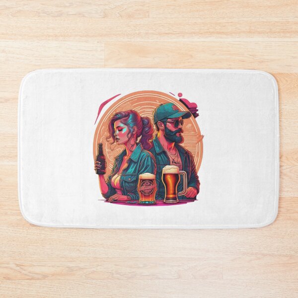 Item preview, Beer lover in night life NIGHT 7 designed and sold by SpecialForceART.