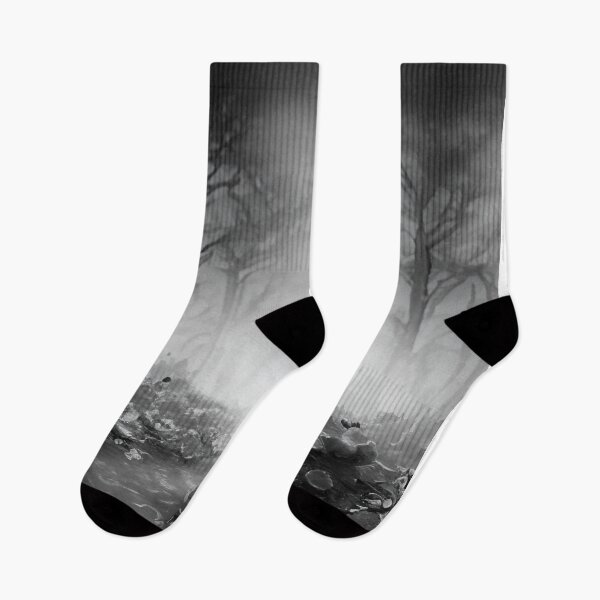 Item preview, Black and white oblivion drawing designed and sold by zajkart.