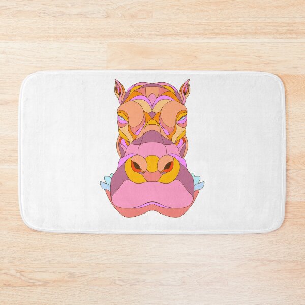 Item preview, Hippo vector art designed and sold by ArtofSayankan.