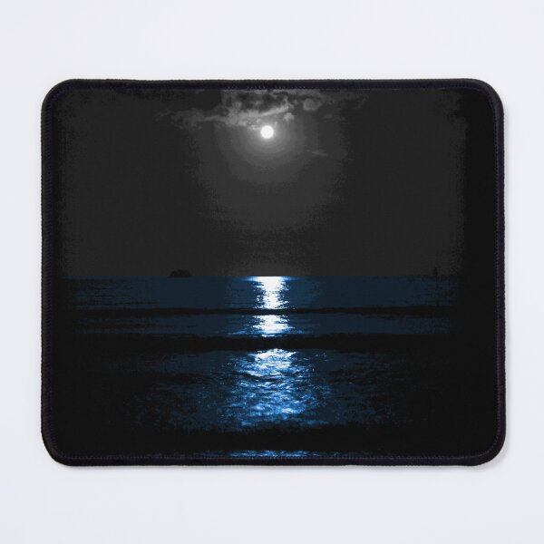 Item preview, NIGHT OCEAN SANDY BEACH MOON designed and sold by Madjack Tees Kiwi SuperStore.