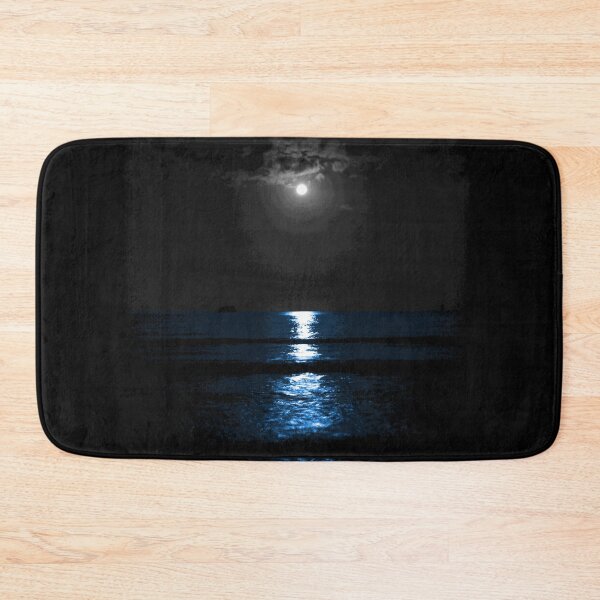 Item preview, NIGHT OCEAN SANDY BEACH MOON designed and sold by Madjack Tees Kiwi SuperStore.