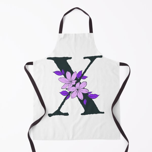 Item preview, Purple floral X monogram designed and sold by Coffee Lifestyle.
