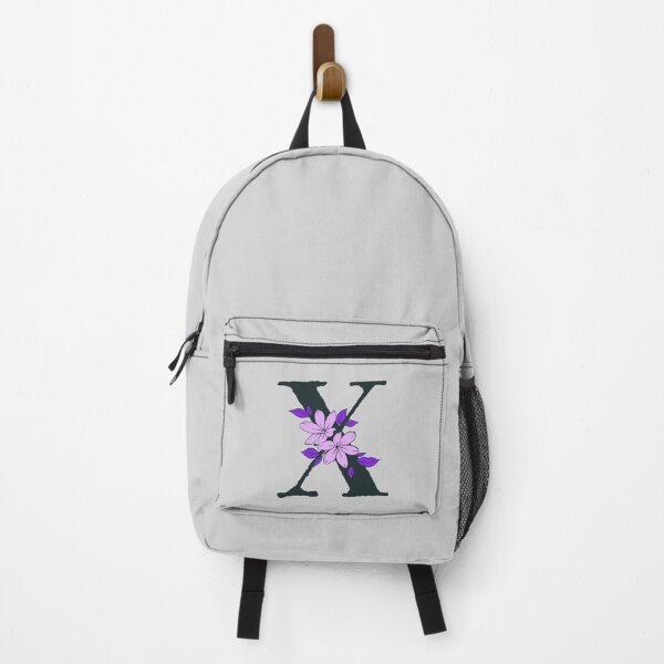 Item preview, Purple floral X monogram designed and sold by Coffee Lifestyle.