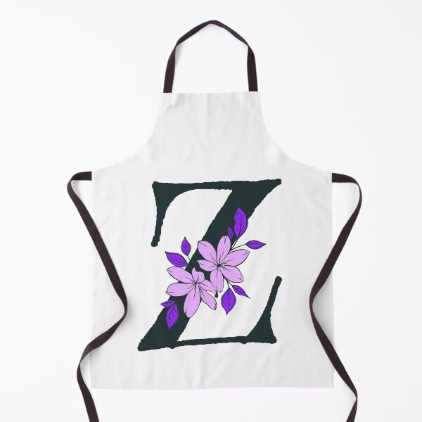 Item preview, Purple floral Z monogram designed and sold by Coffee Lifestyle.