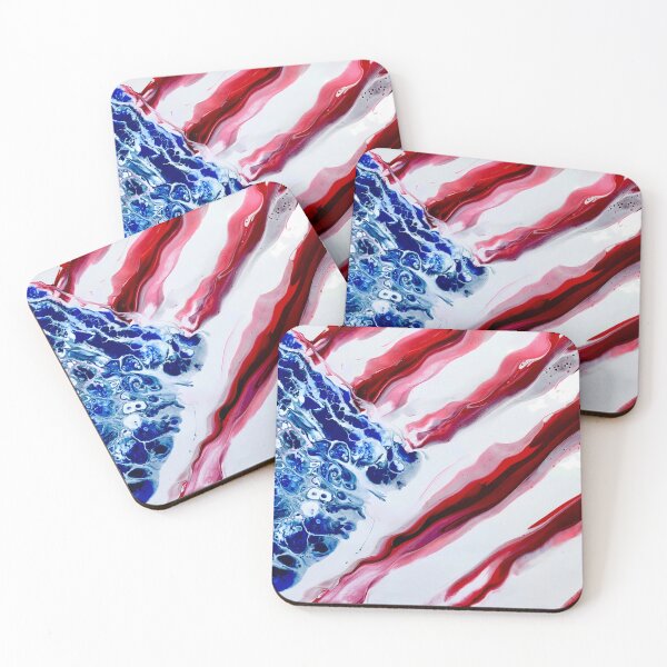 Item preview, American Flag - Abstract Stars and Stripes designed and sold by robfullerartist.