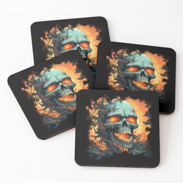Item preview, Apocalyptic Vision: Demonic Skull Unleashed designed and sold by BNCH44.