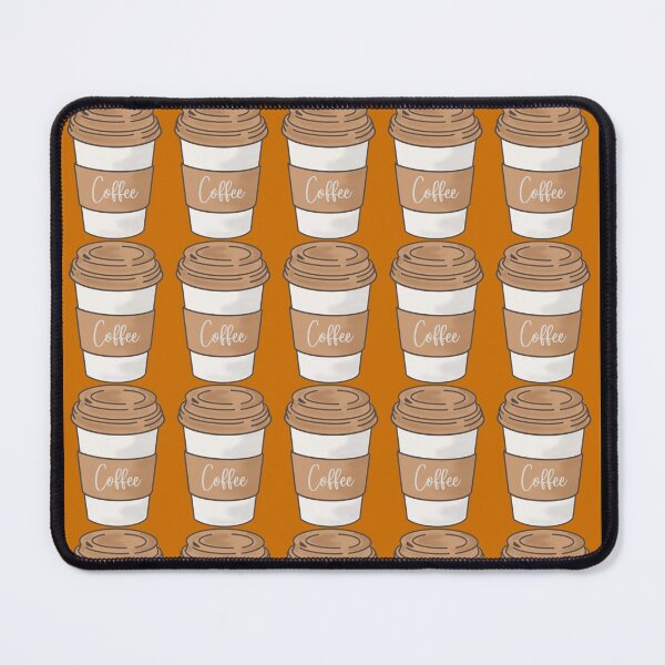 Item preview, Coffee Print - Orange designed and sold by PunjabanJatti.