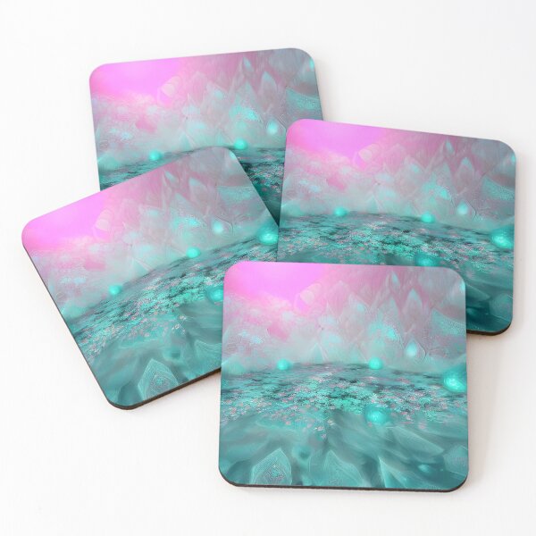 Item preview, Pastel Palace Version 2: Pink and Blue Mixed Media Style Art Image - Fun Rare Find designed and sold by Bridie  OBrien.