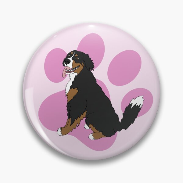 Item preview, Bernese Mountain Dog Paw print designed and sold by KantstandyaC.