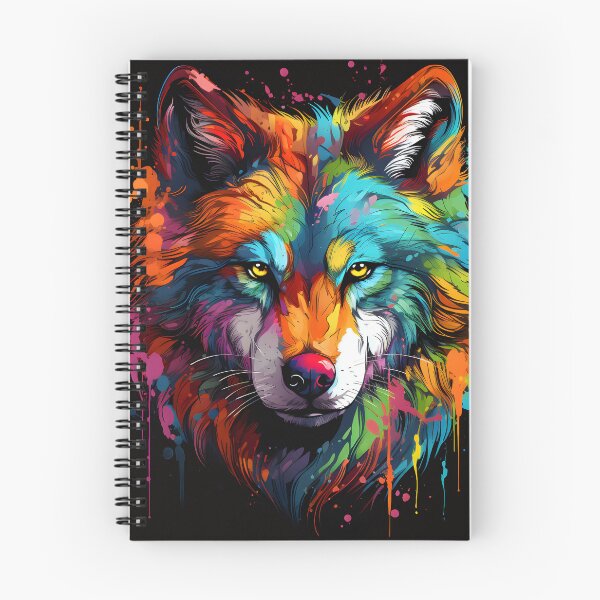 Item preview, Coloured Wolf  designed and sold by Obsidian Ink by Wilshire.