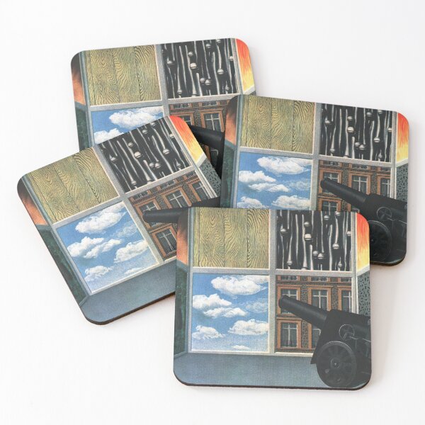 Item preview, rené magritte Merging Lightness and Symbolism art and gift for sales designed and sold by EditorArt.