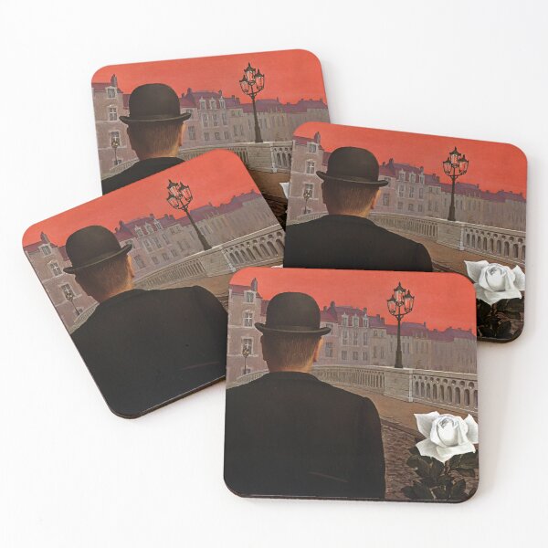 Item preview, rené magritte Merging Lightness and Symbolism art and gift for sales designed and sold by EditorArt.