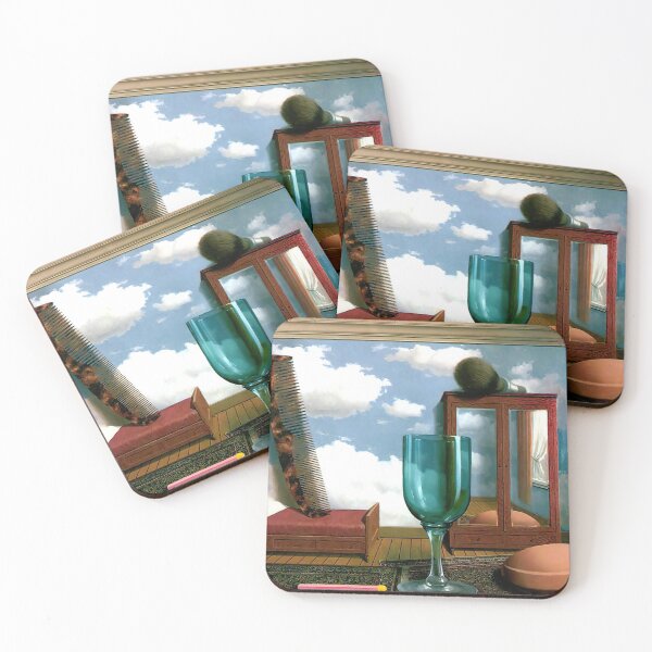 Item preview, rené magritte Merging Lightness and Symbolism art and gift for sales designed and sold by EditorArt.
