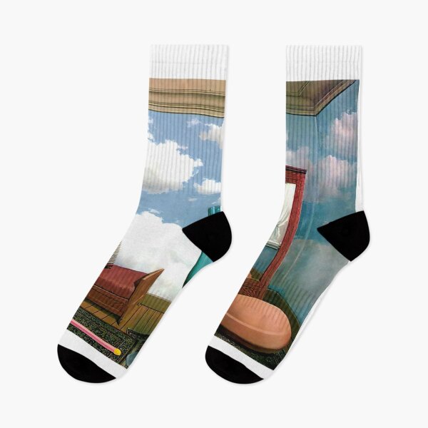 Aperçu de l'œuvre rené magritte Merging Lightness and Symbolism art and gift for sales créée et vendue par EditorArt.