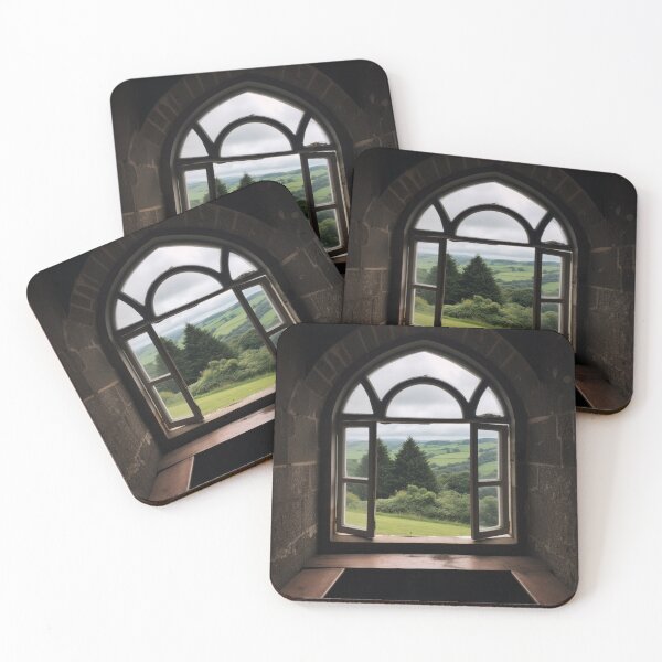 Item preview, View from castle window designed and sold by KatyaH1965.