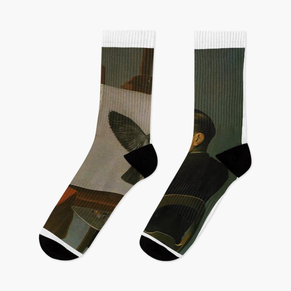 Item preview, rené magritte Merging Lightness and Symbolism art and gift for sales designed and sold by EditorArt.