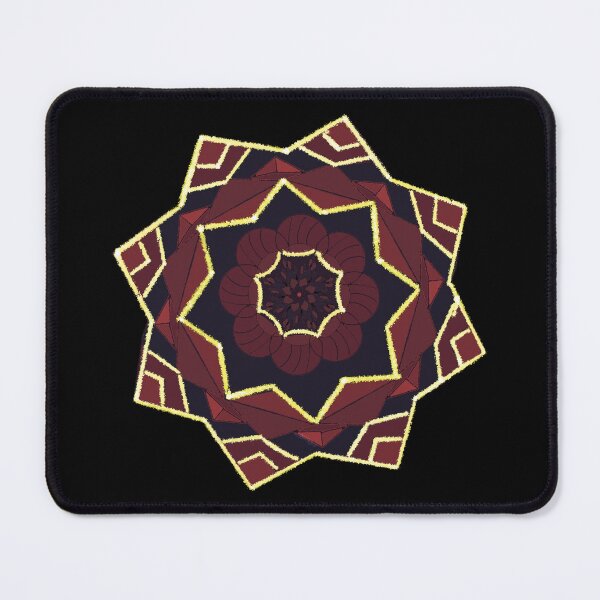 Item preview, Gold Chocolate Mandala designed and sold by AllGenDesigns.